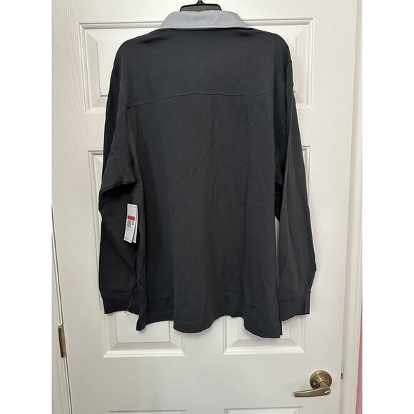 Nike Florida State Seminoles FSU Mens Large Long Sleeve Polo Gray DO4706-045 NEW - Picture 3 of 4